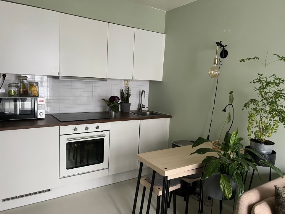 Innebygget kjøleskap. 